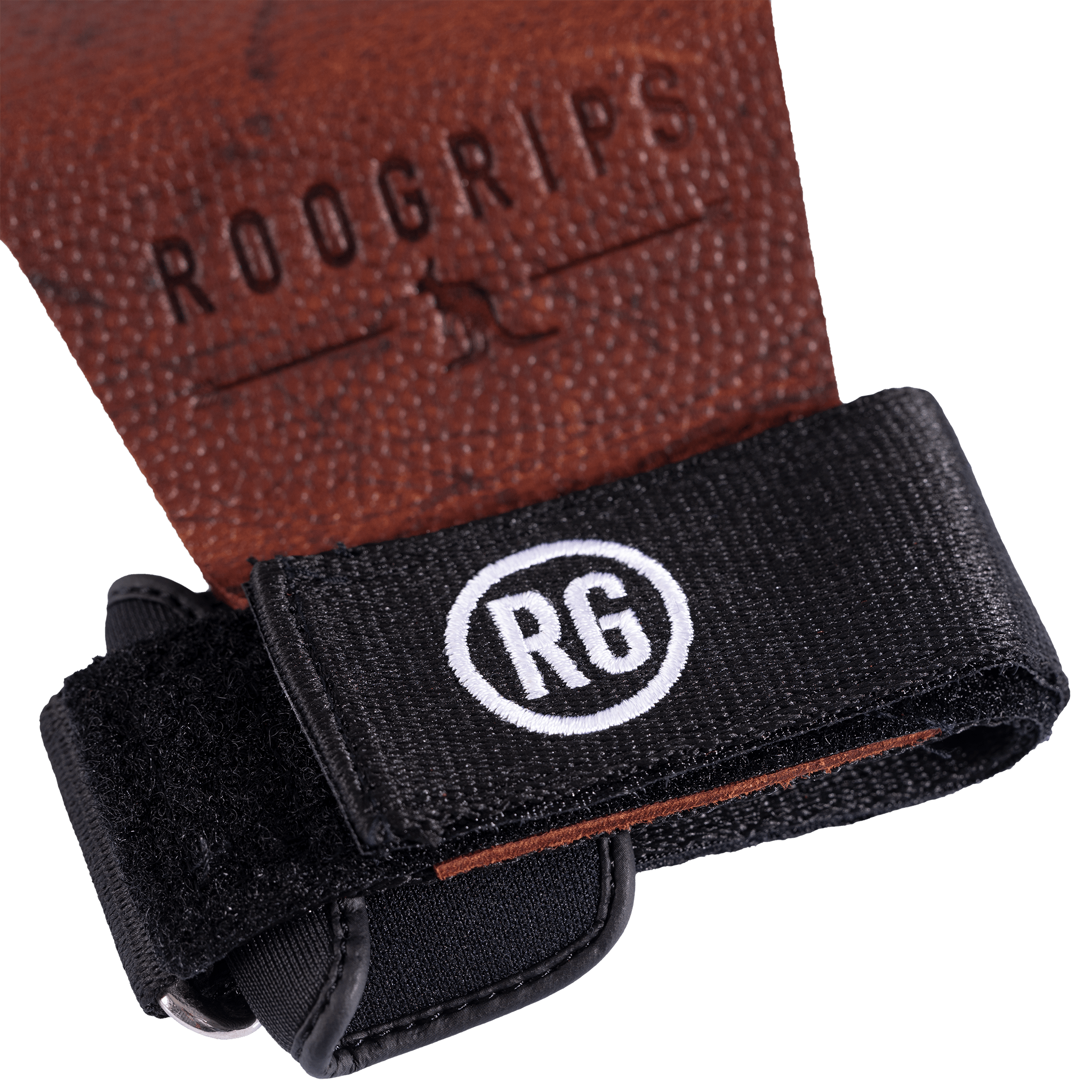 RooGrips Fingerless Pebble Crossfit Grips Strap Close Up