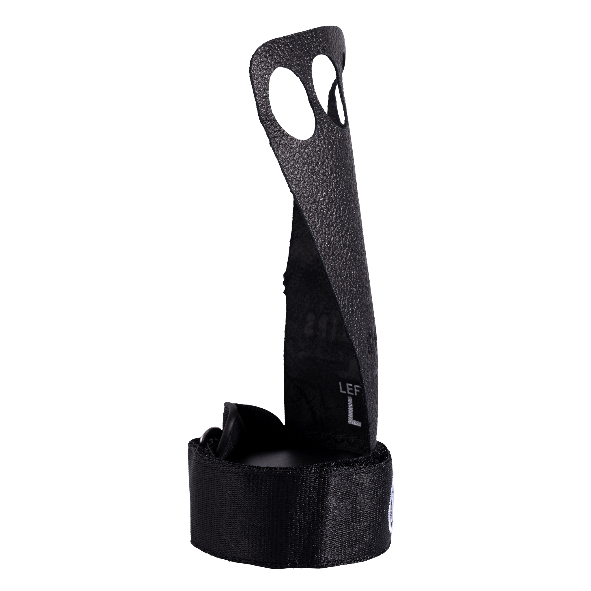 RooGrips Three Finger Black Crossfit Grips Side View
