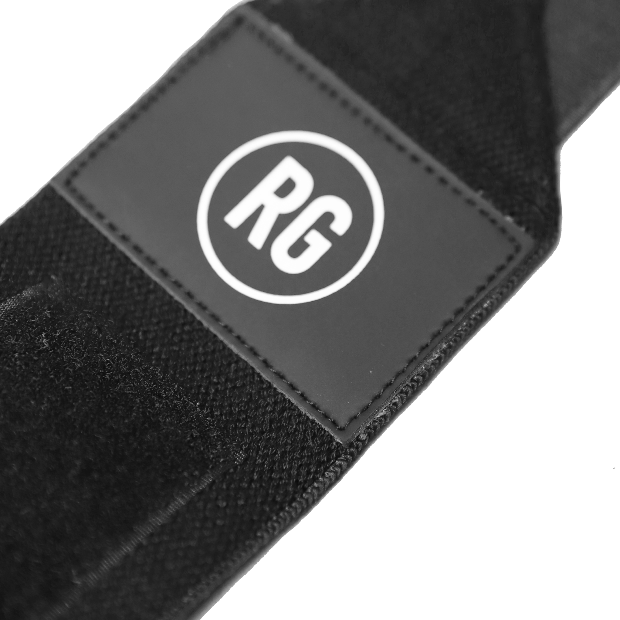RooGrips Black Crossfit Wrist Wraps Close up