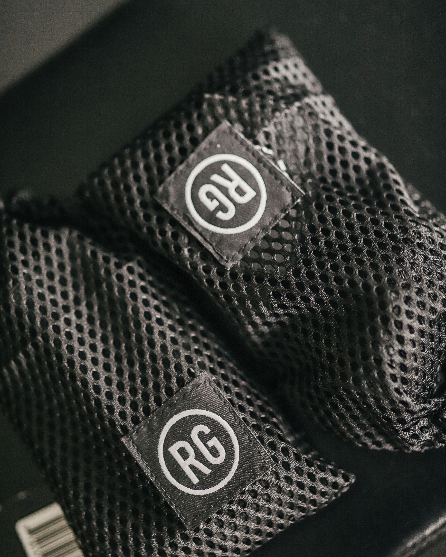 RooGrips Black Mesh Bag Front View