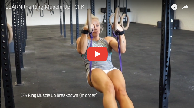 Ring Muscle Up Progressions With Meg Cox