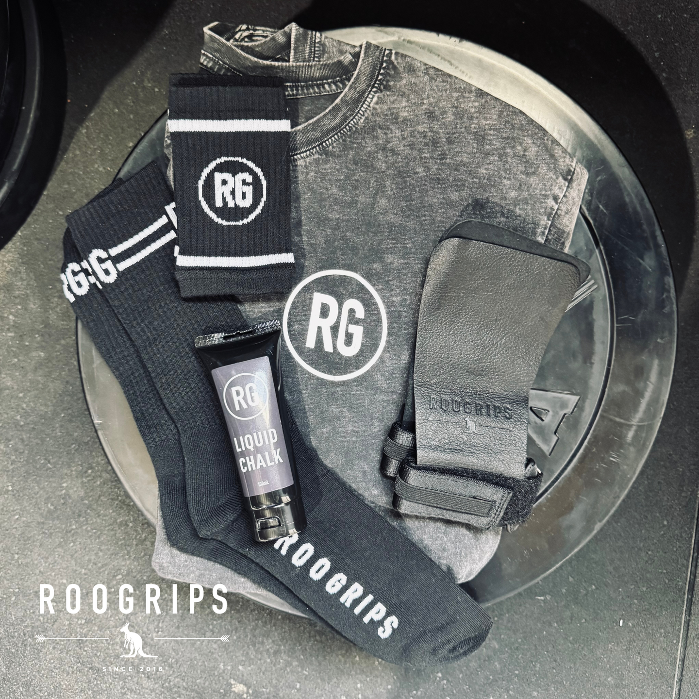 RooGrips Father’s Day Ultimate Gym Bundle with TEE