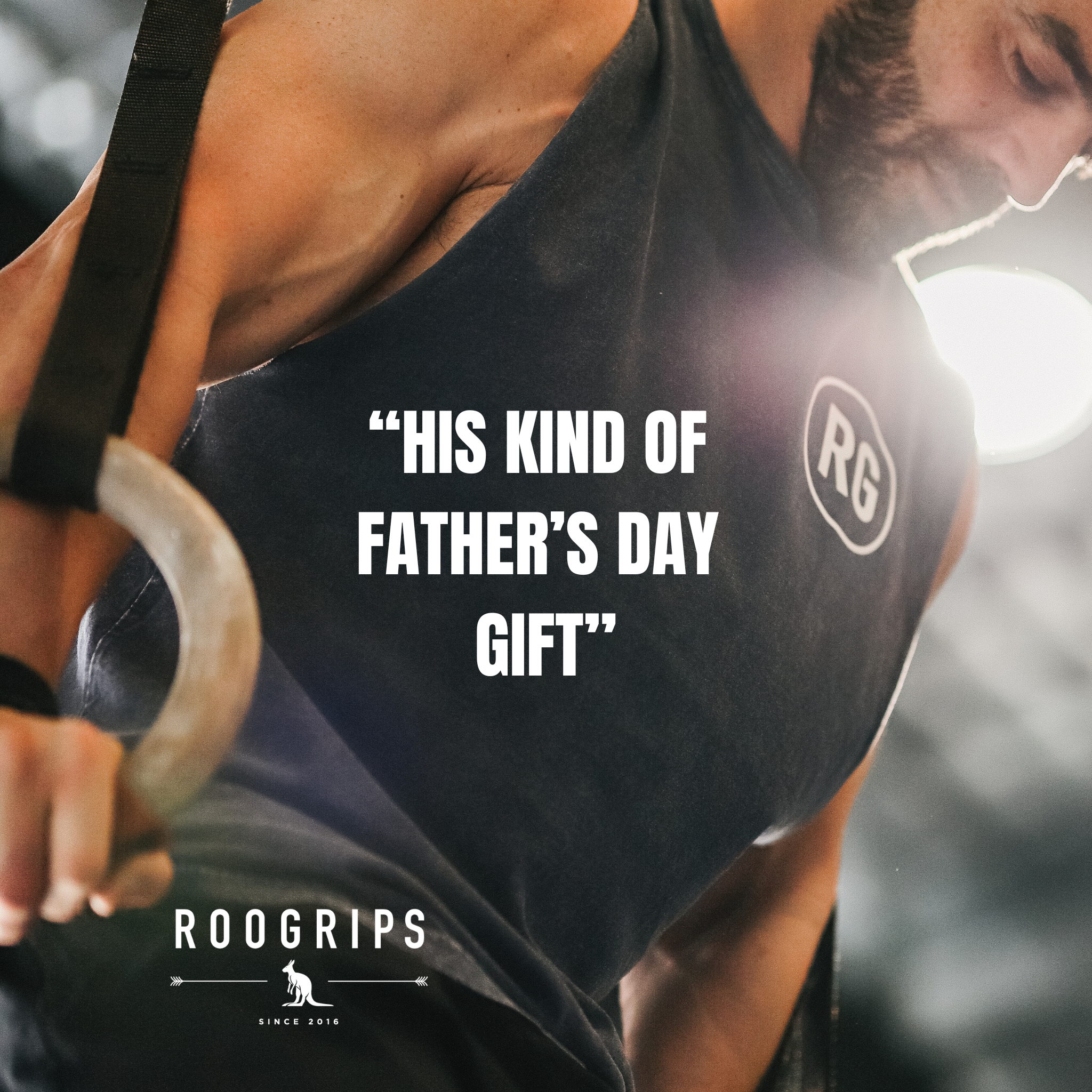RooGrips Father’s Day Ultimate Gym Bundle with TEE