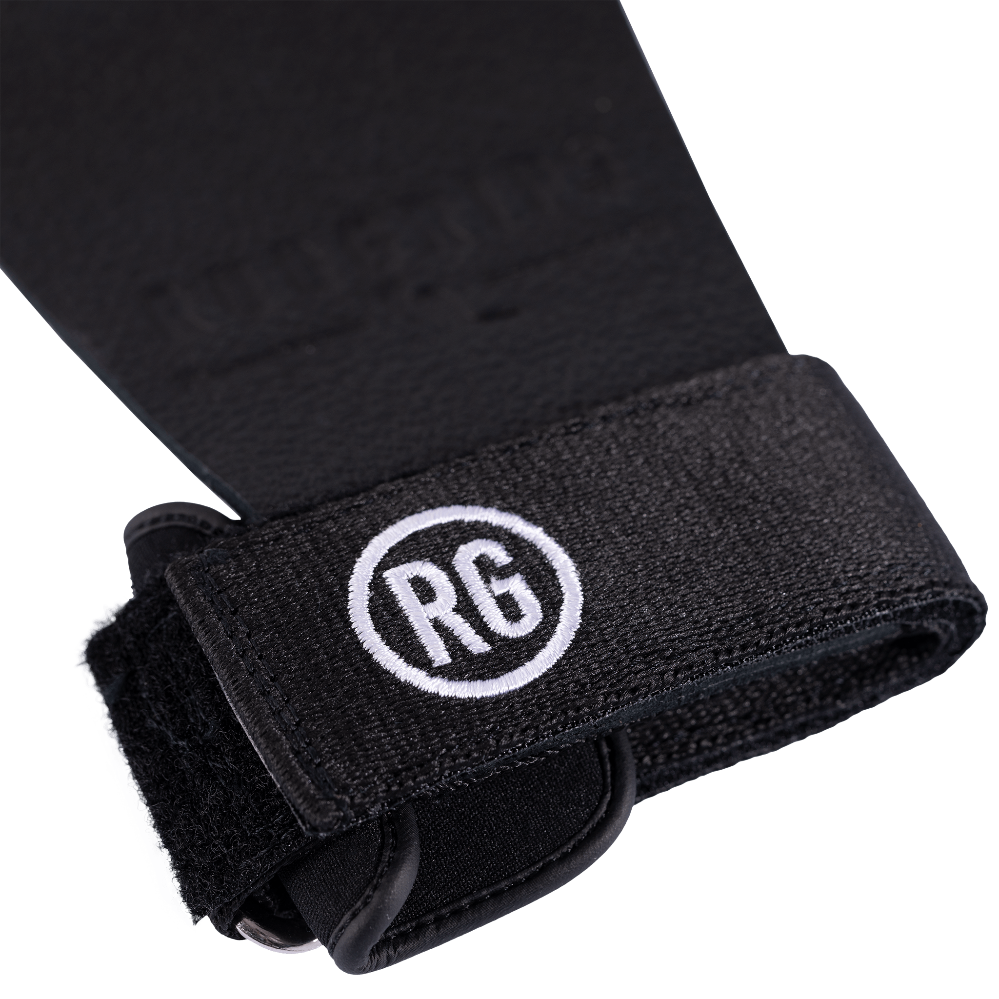 RooGrips Three Finger Black Crossfit Grips Strap View