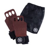 RooGrips Three Finger Pebble Crossfit grips With Bag