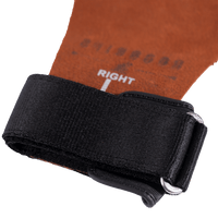 RooGrips Three Finger Pebble Crossfit Grips Right Strap View